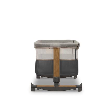 Lionelo - Babybett 3-in-1 LEONIE grau/schwarz