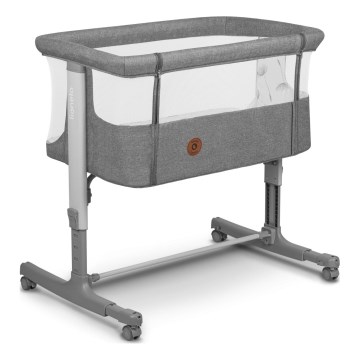 Lionelo - Babybett 3in1 AURORA dunkelgrau