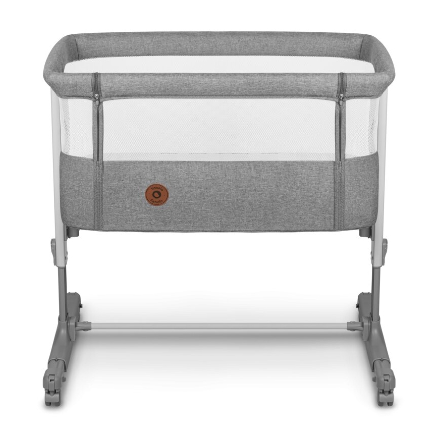 Lionelo - Babybett 3in1 AURORA dunkelgrau