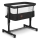 Lionelo - Babybett 3‑in‑1 AURORA Grau Graphit