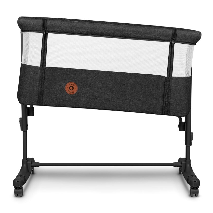 Lionelo - Babybett 3‑in‑1 AURORA Grau Graphit