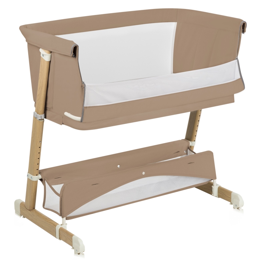 Lionelo - Babybett 5-in-1 THOMI PLUS Beige Karamell