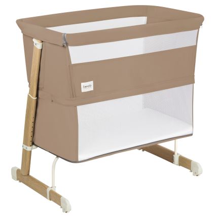 Lionelo - Babybett 5-in-1 THOMI PLUS Beige Karamell