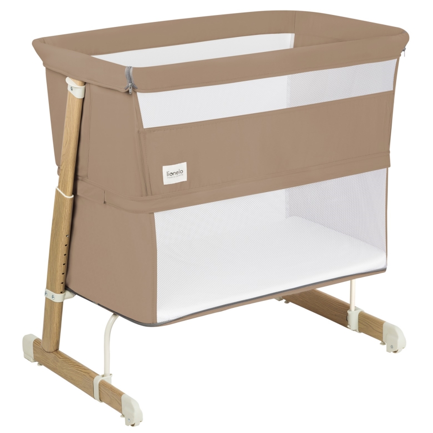 Lionelo - Babybett 5-in-1 THOMI PLUS Beige Karamell