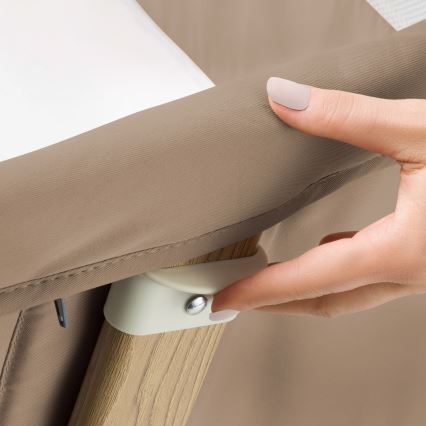 Lionelo - Babybett 5-in-1 THOMI PLUS Beige Karamell