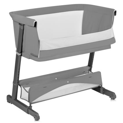 Lionelo - Babybett 5-in-1 THOMI PLUS Grey Concrete