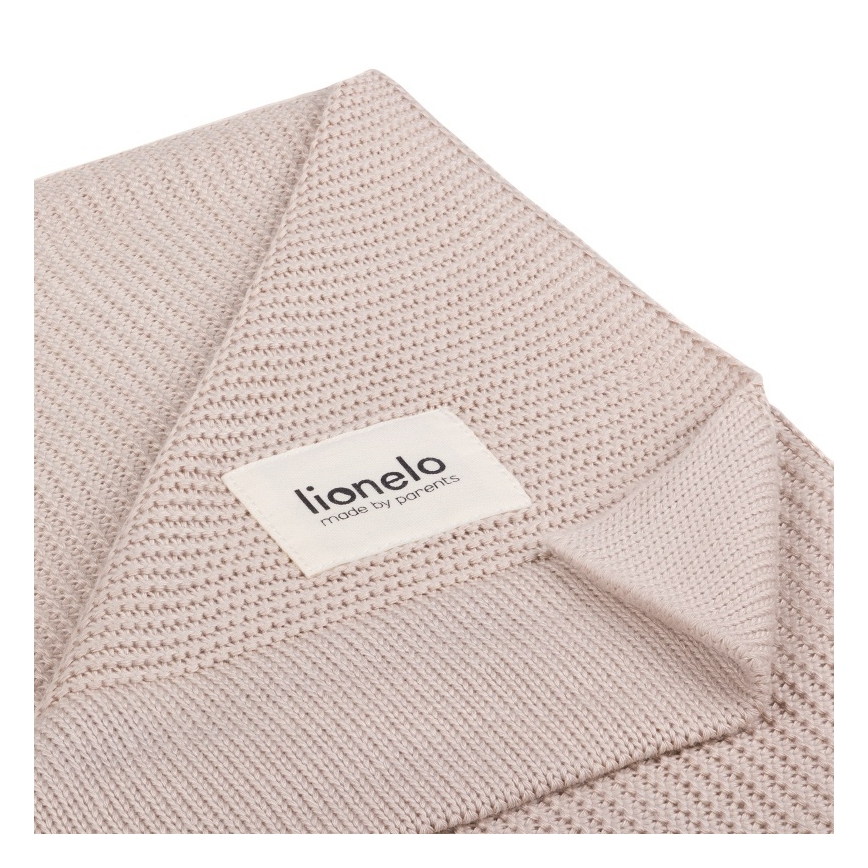 Lionelo - Babydecke BAMBOO BLANKET 75x100 cm Beige Sand