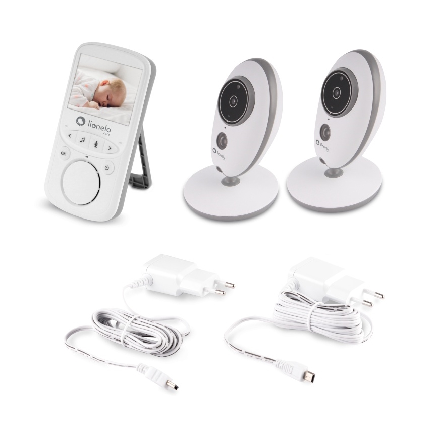 Lionelo - Babyphone mit Monitor BABYLINE 5.1 230V 1000 mAh