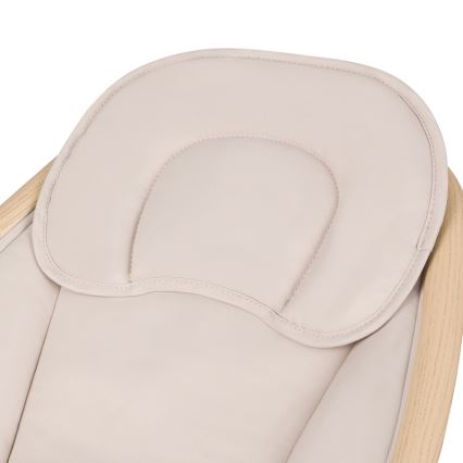 Lionelo - Babyschaukel mit Melodie OLIVIA Beige Natural + Fernbedienung