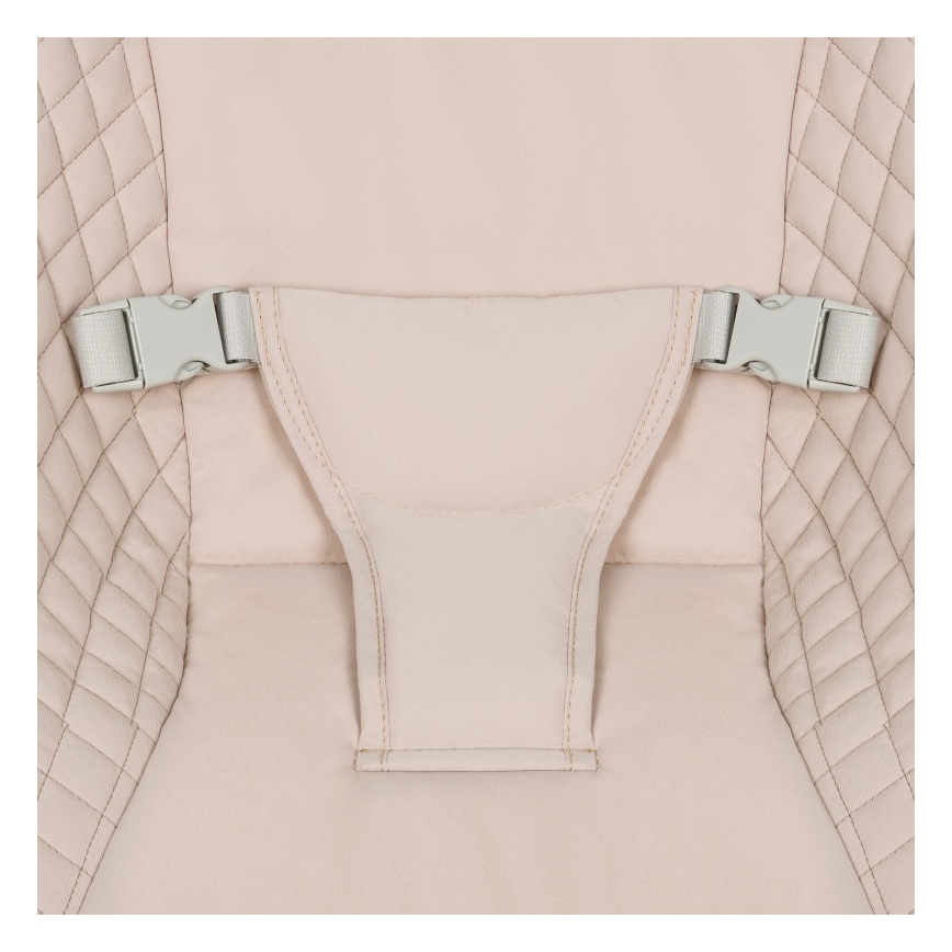 Lionelo - Babyschaukel RIO mit Melodie, 4xC, Beige Latte + Fernbedienung