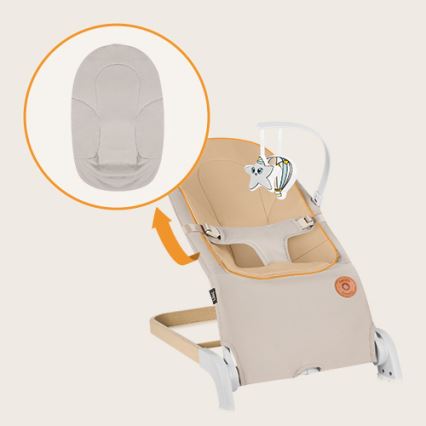 Lionelo - Babywippe LILAC beige