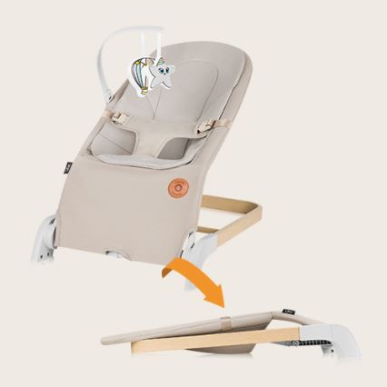 Lionelo - Babywippe LILAC beige