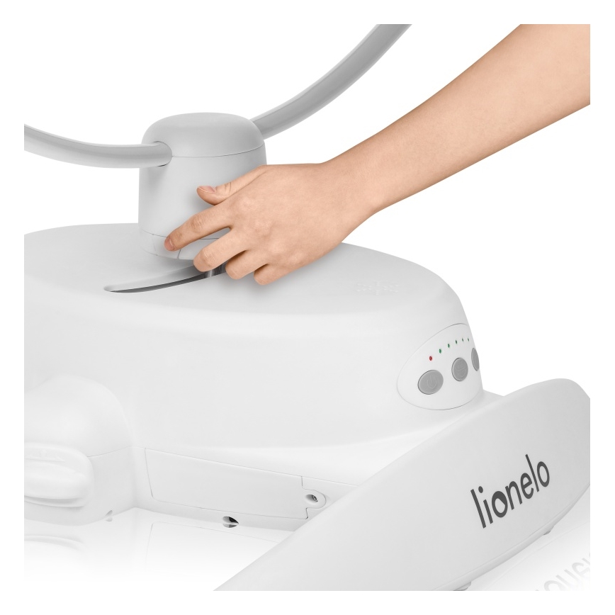 Lionelo - Babywippe mit Melodie IRIS 4xAA Sandbeige