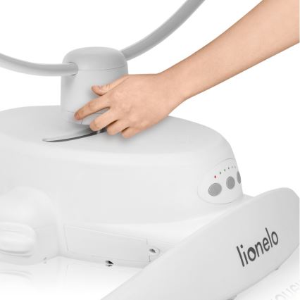 Lionelo - Babywippe mit Melodie IRIS Grey Concrete