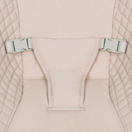 Lionelo - Babywippe mit Melodie RIO 4xC Beige Latte + Fernbedienung