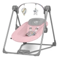 Lionelo - Babywippe OTTO 4xLR14 Pink Baby