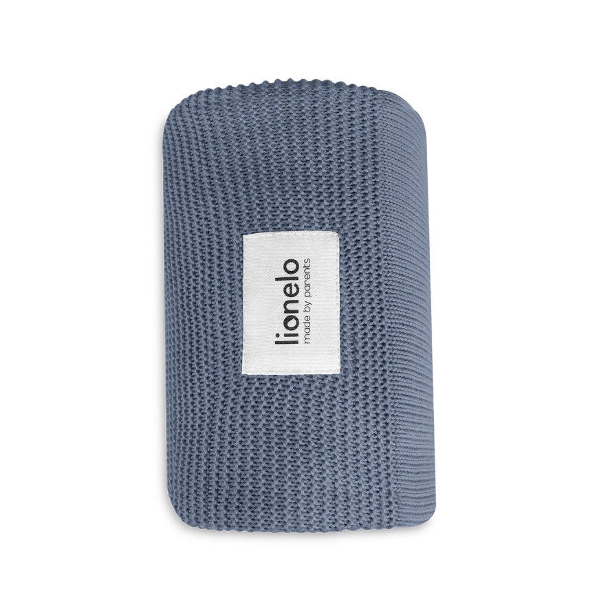 Lionelo - Bambusdecke BAMBOO BLANKET 75x100 cm Blau