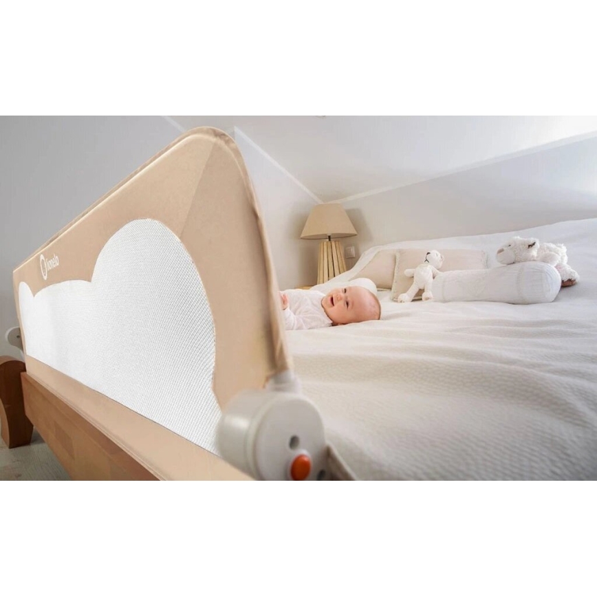 Lionelo -  Bett-Sicherheitsbarriere EVA beige