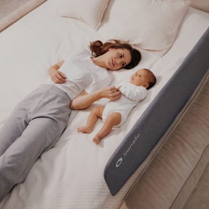 Lionelo -  Bett-Sicherheitsbarriere LORA dunkelgrau