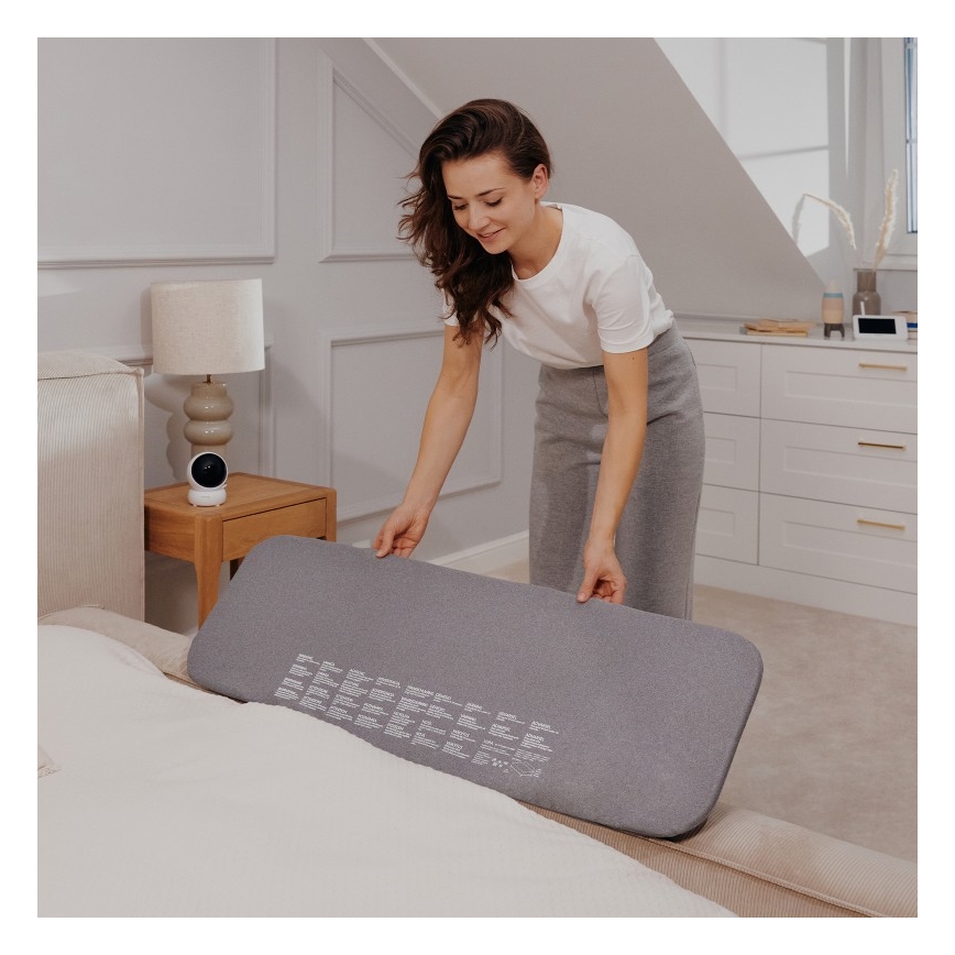 Lionelo -  Bett-Sicherheitsbarriere LORA dunkelgrau