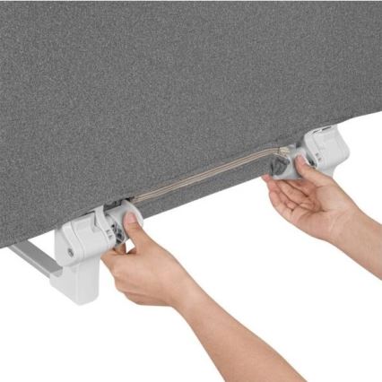 Lionelo -  Bett-Sicherheitsbarriere LORA dunkelgrau
