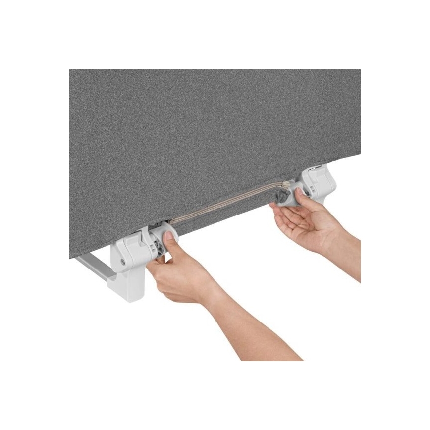 Lionelo -  Bett-Sicherheitsbarriere LORA dunkelgrau