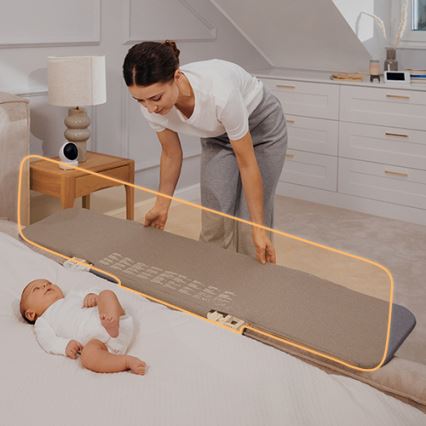 Lionelo -  Bett-Sicherheitsbarriere LORA XL dunkelgrau