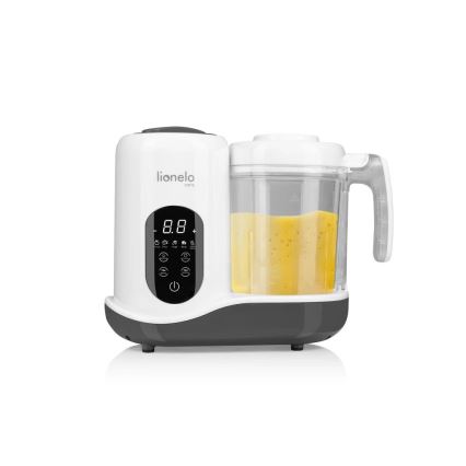 Lionelo - Dampfgarer 5-in-1 BABYMENU 110W/230V weiß/grau