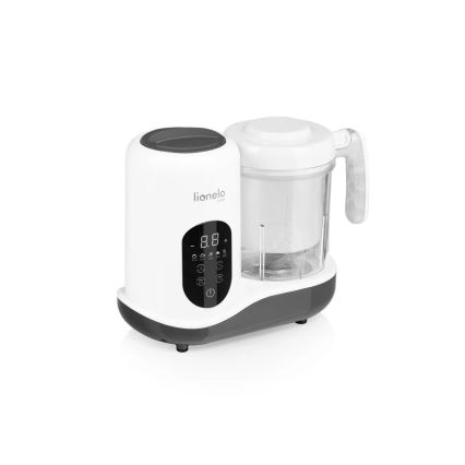 Lionelo - Dampfgarer 5-in-1 BABYMENU 110W/230V weiß/grau
