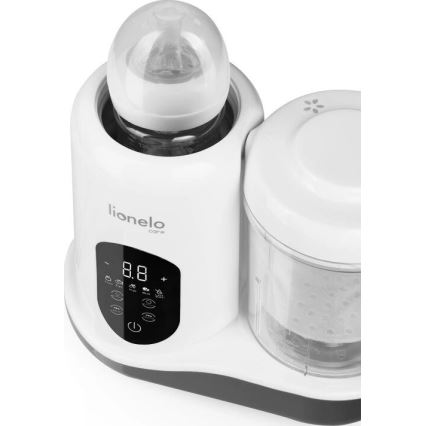 Lionelo - Dampfgarer 5-in-1 BABYMENU 110W/230V weiß/grau
