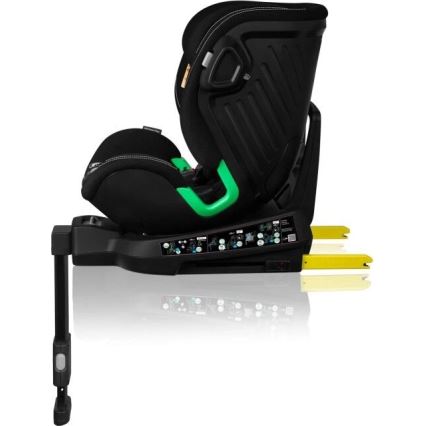 Lionelo - Kindersitz mit Basis, drehbar HARMONY i-Size 40-150 cm schwarz