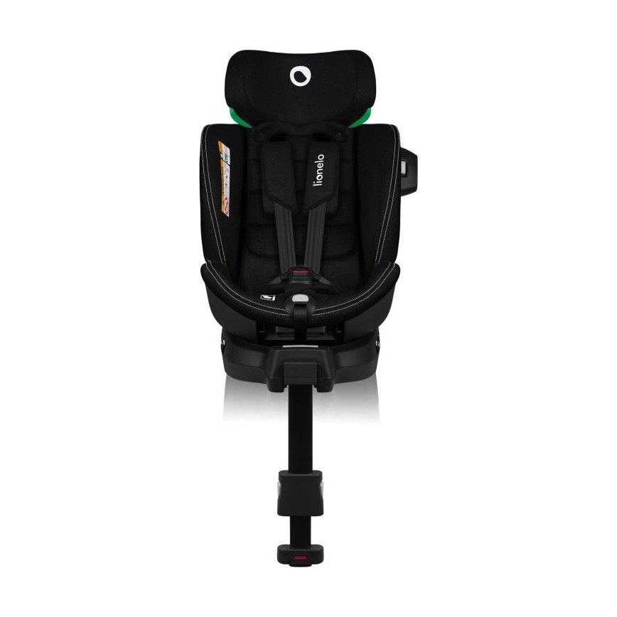 Lionelo - Kindersitz mit Basis, drehbar HARMONY i-Size 40-150 cm schwarz