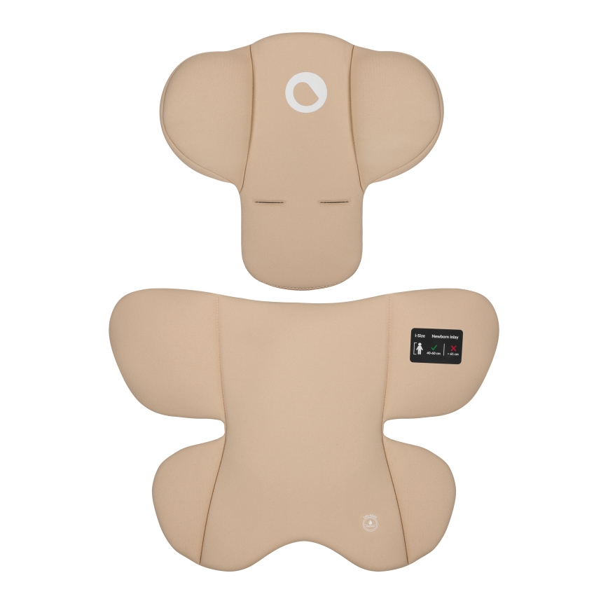 Lionelo - Drehbarer Kindersitz mit Basis ASTRID SET i-Size 40-87 cm Beige Sand