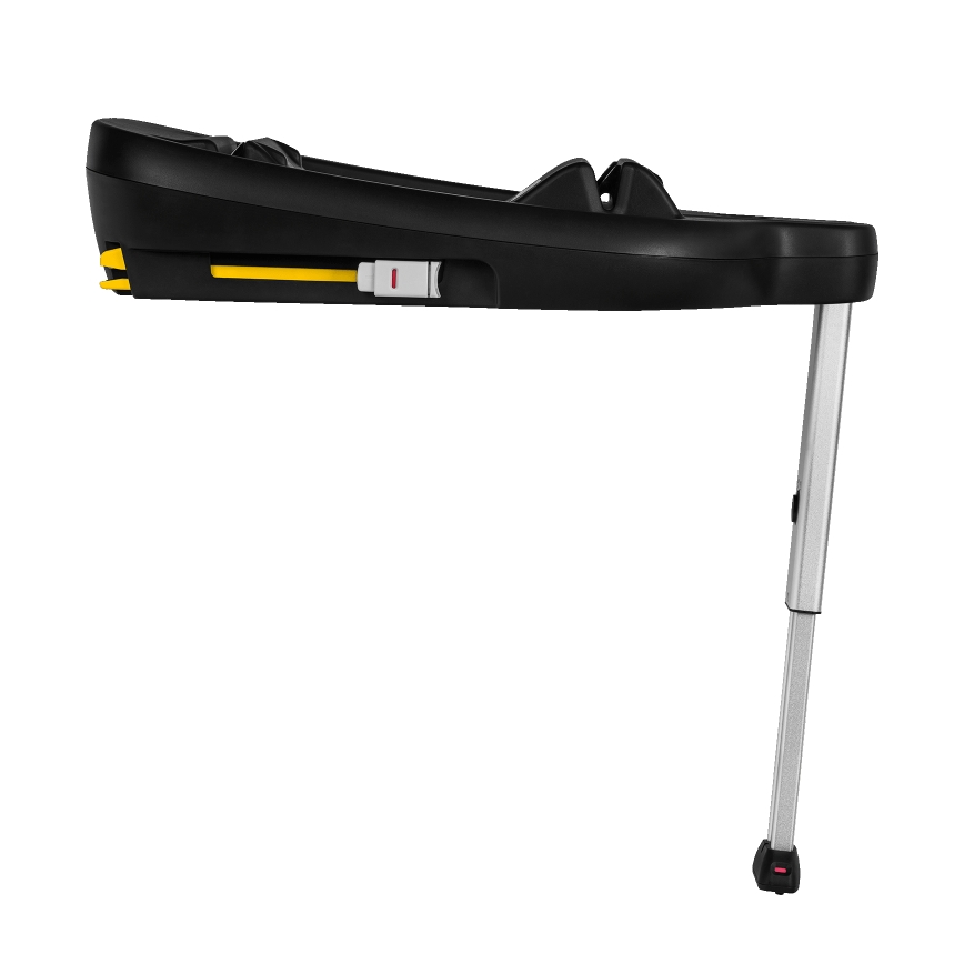 Lionelo - Drehbarer Kindersitz mit Basis ASTRID SET i-Size 40-87 cm Schwarz/Grau