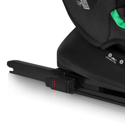 Lionelo - Drehbarer Kindersitz mit Basis BASTIAAN i-Size 40-150 cm Rosenrosa