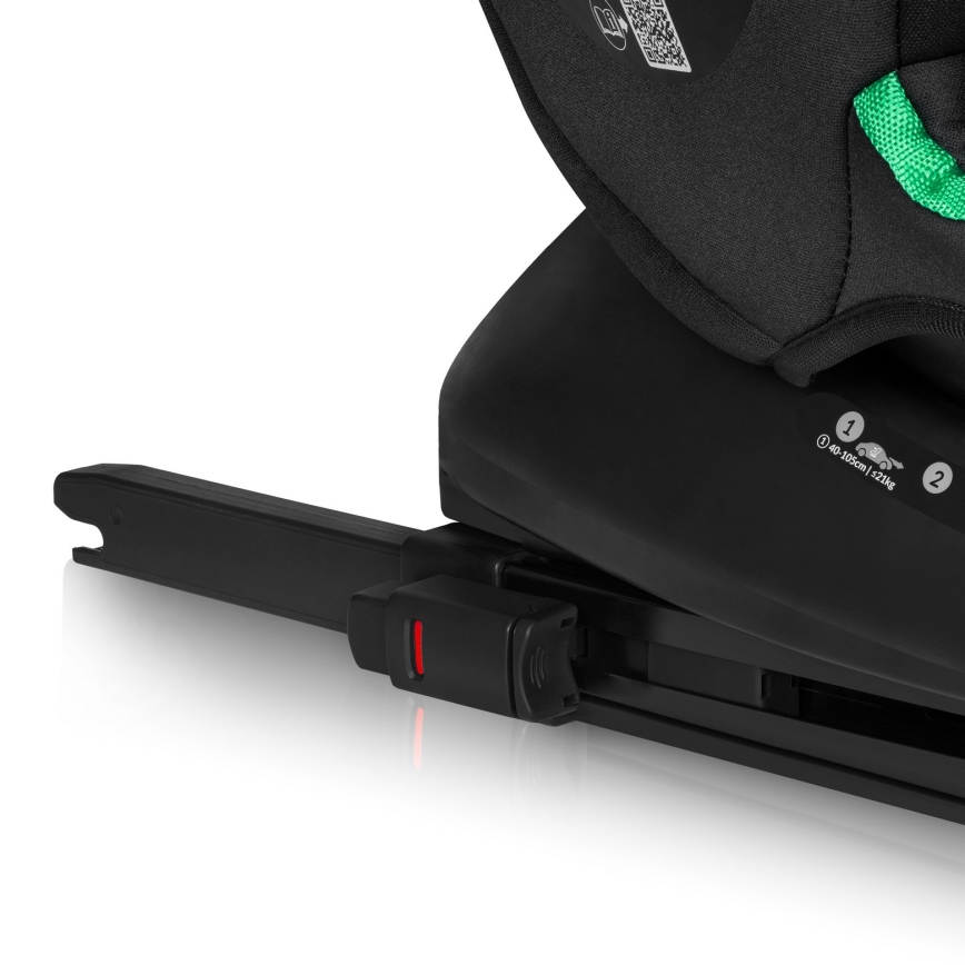 Lionelo - Drehbarer Kindersitz mit Basis BASTIAAN i-Size 40-150 cm Rosenrosa