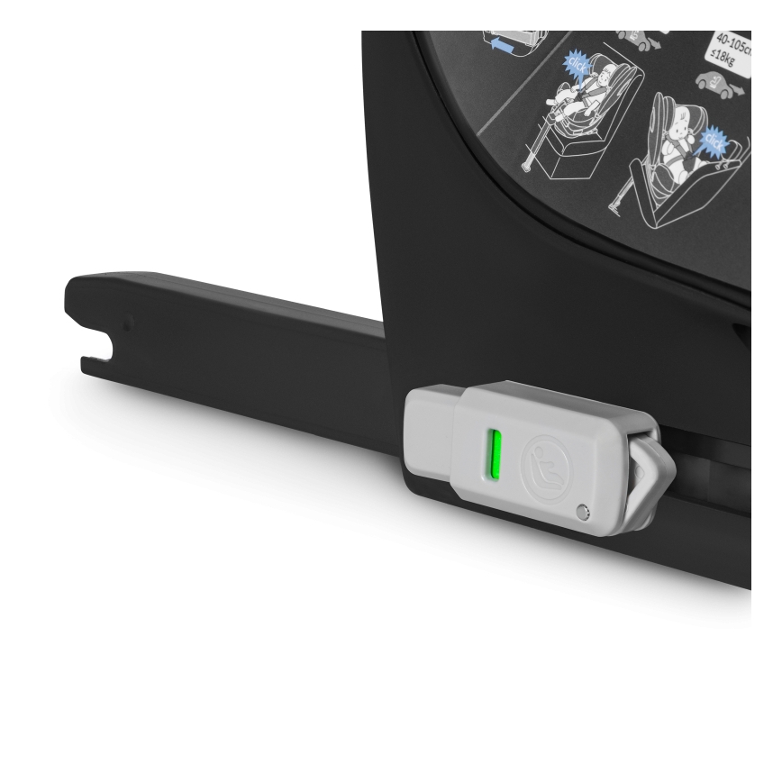 Lionelo - Drehbarer Kindersitz mit Basis BRAAM i-Size 40–150 cm Grey Stone