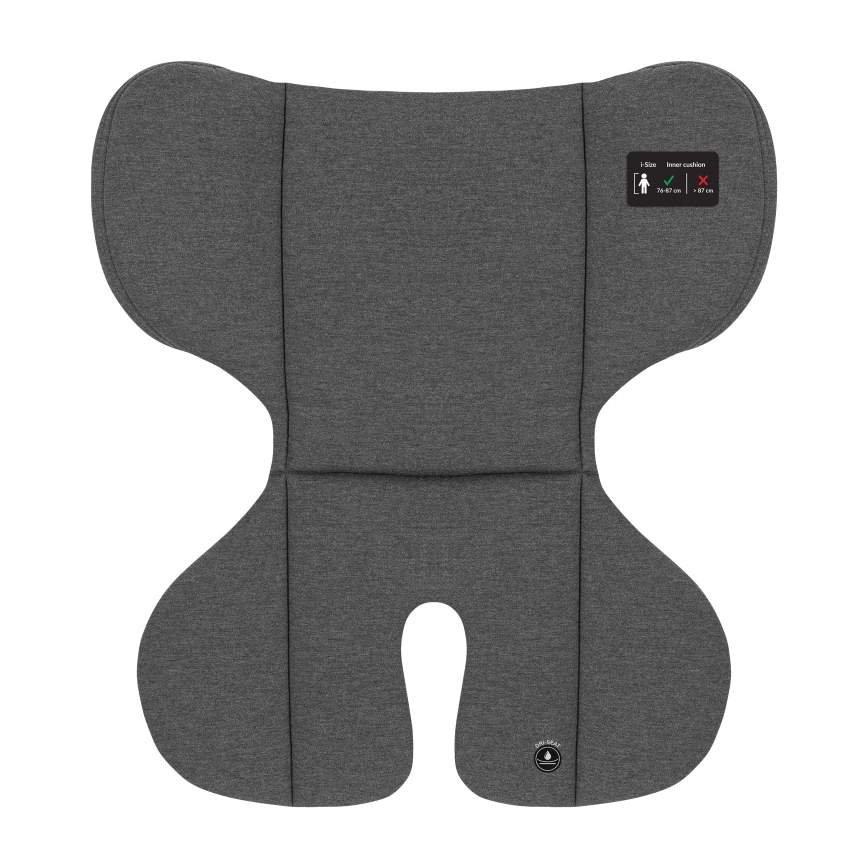 Lionelo - Drehbarer Kindersitz mit Basis HARPER i-Size 76-150 cm Schwarz/Carbon