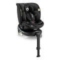 Lionelo - Drehbarer Kindersitz mit Basis NAVY, i-Size 40–150 cm, schwarz