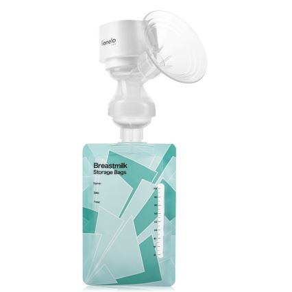 Lionelo - Wiederaufladbare elektrische Muttermilchpumpe FIDI ONE 5V 1000 mAh 180 ml