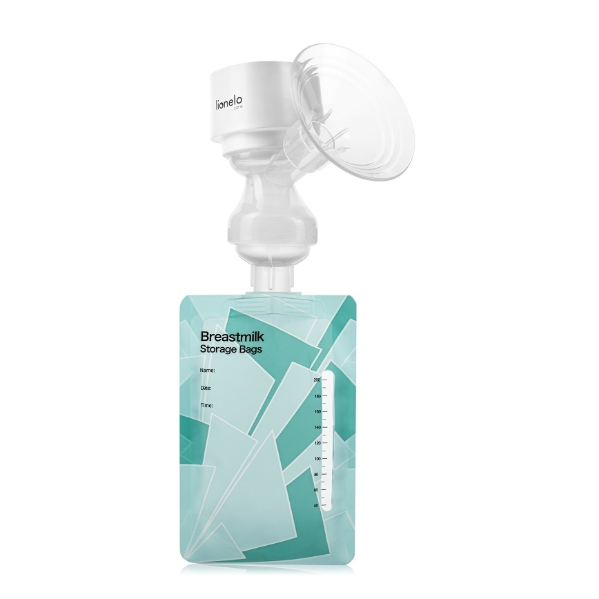 Lionelo - Wiederaufladbare elektrische Muttermilchpumpe FIDI ONE 5V 1000 mAh 180 ml