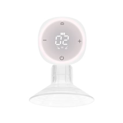 Lionelo - Wiederaufladbare elektrische Muttermilchpumpe FIDI ONE 5V 1000 mAh 180 ml