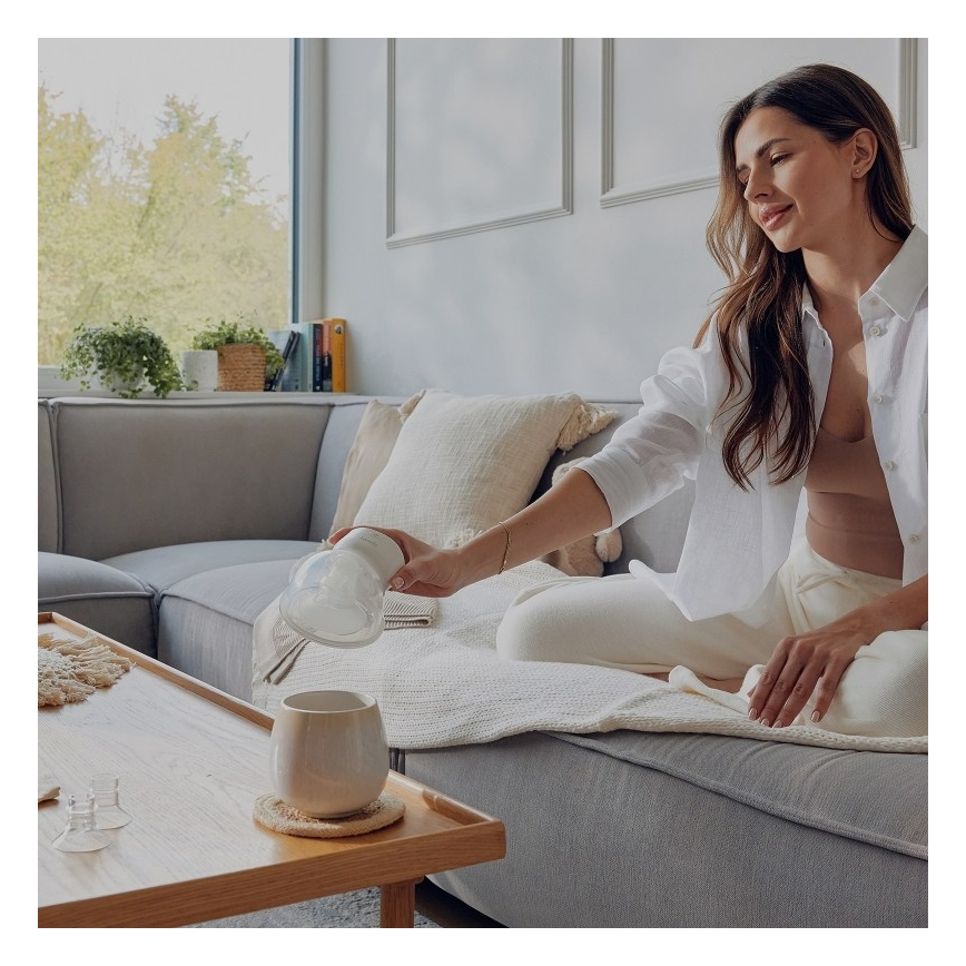 Lionelo - Elektrische wiederaufladbare Brustpumpe FIDI FREE SIMPLE 5V 1000 mAh 180 ml