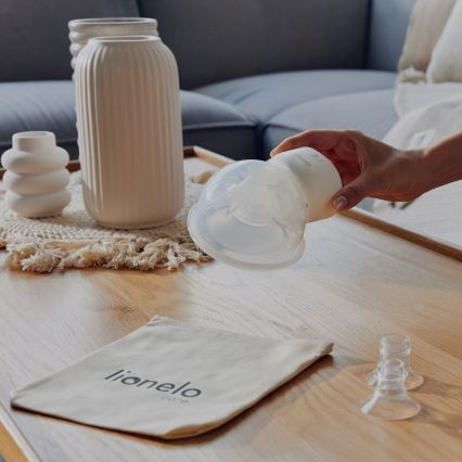 Lionelo - Elektrische wiederaufladbare Brustpumpe FIDI FREE SIMPLE 5V 1000 mAh 180 ml