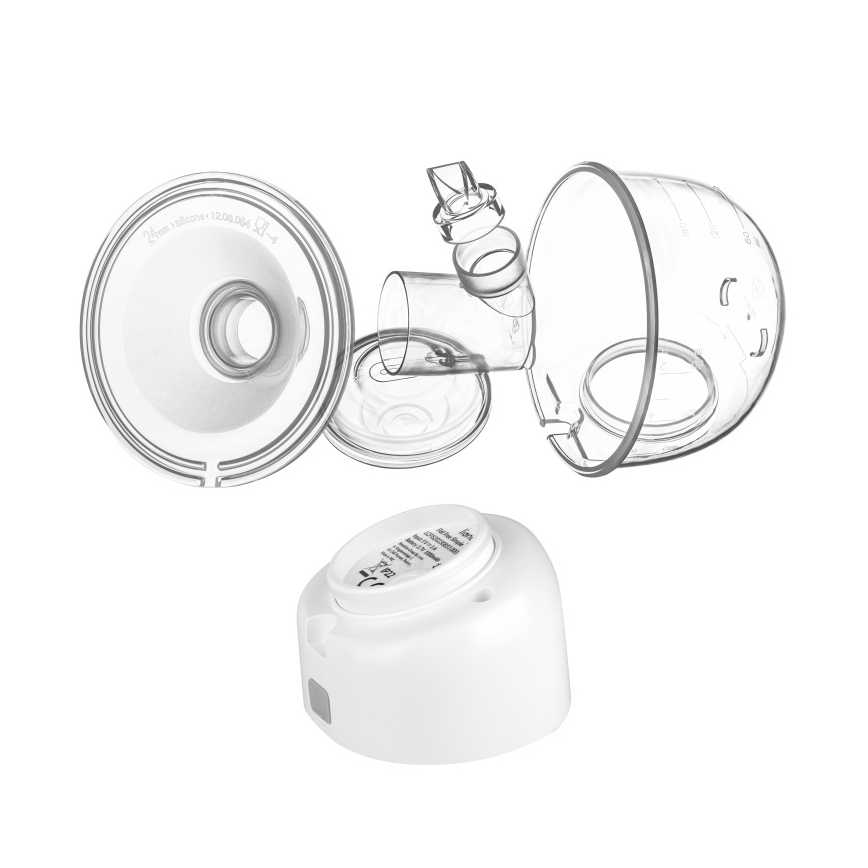 Lionelo - Elektrische wiederaufladbare Brustpumpe FIDI FREE SIMPLE 5V 1000 mAh 180 ml