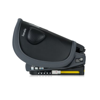 Lionelo - Faltbarer i-Size-Kindersitz NELLY 76-150 cm Grau Graphit