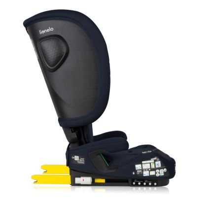 Lionelo - Faltbarer Kindersitz NELLY i-Size 76-150 cm Navyblau