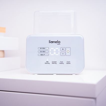 Lionelo - Flaschenwärmer THERMUP DOUBLE 250W/230V weiß