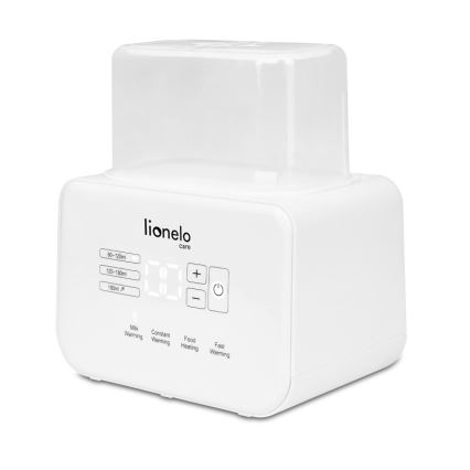 Lionelo - Flaschenwärmer THERMUP DOUBLE 250W/230V weiß