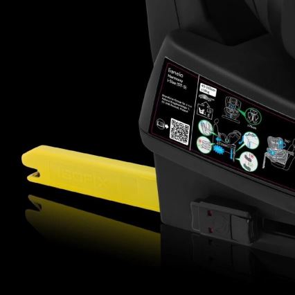 Lionelo - Kindersitz mit Basis, drehbar HARMONY i-Size 40-150 cm grau